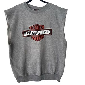 Harley Davidson cut off sweatshirt St.Pete Beach Florida
